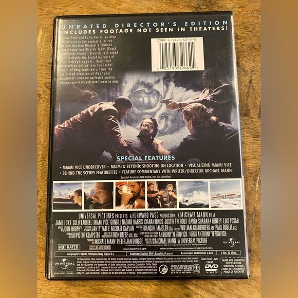 Miami Vice, The Movie, Unrated Director’s Edition, DVD - Picture 8 of 8